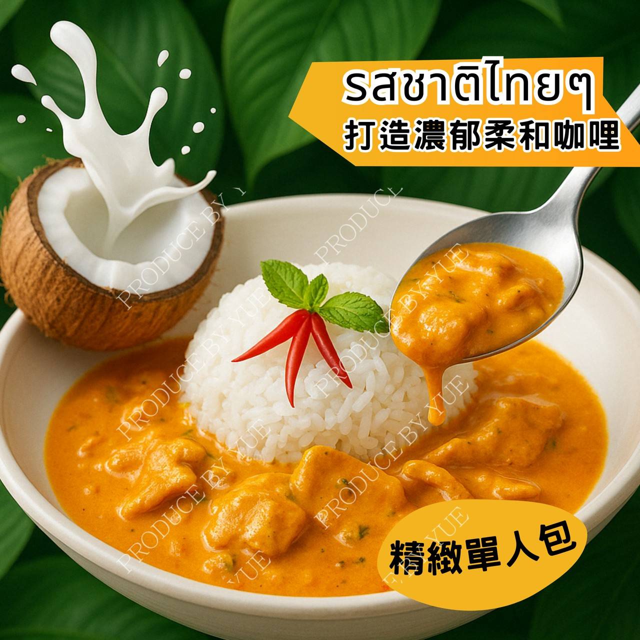 紅龍泰式咖哩雞